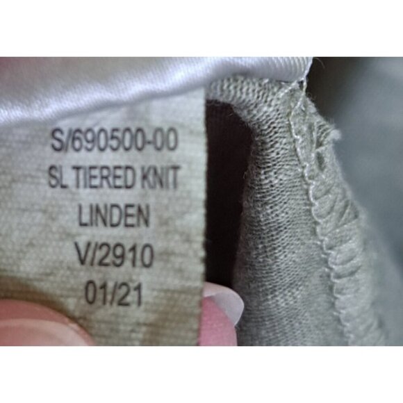 Old Navy Women's XXL Linden Green Sleeveless Midi Dress Ruffle Prairiecore - Picture 8 of 8